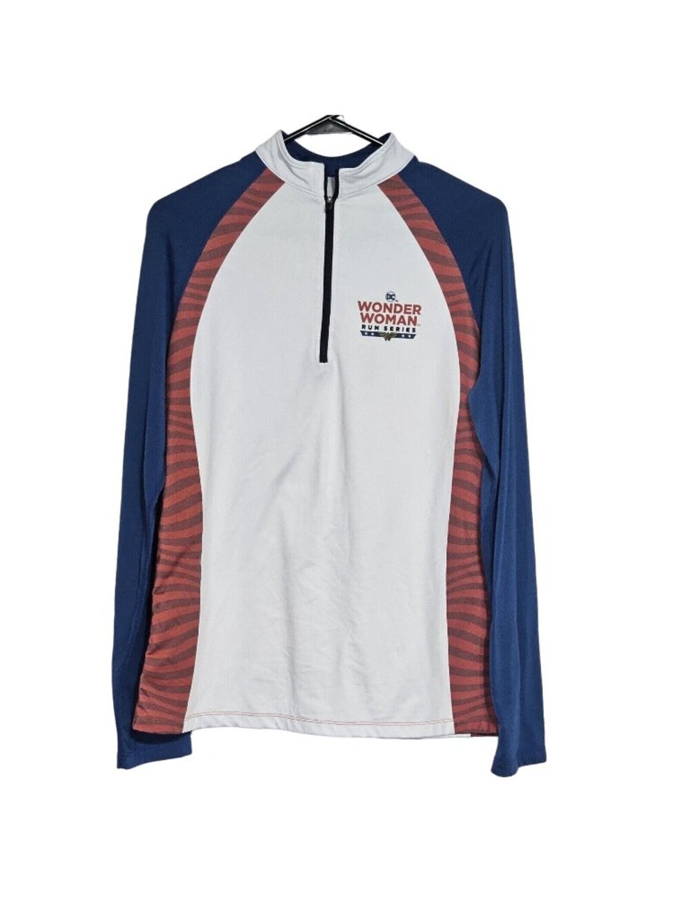 (A1350) DC WONDER WOMAN EXCLUSIVE Run Series - Quarter Zip Pullover Running Man